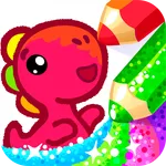 Coloring games for kids age 5 icon