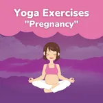 Yoga exercise for pregnancy icon