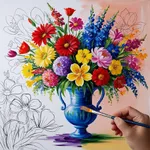 Coloring with Music icon