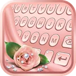 Rose Gold keyboard for phone 8 icon