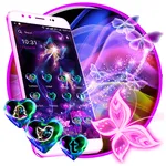 Neon ButterFly Launcher Theme icon