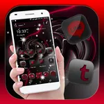 Red Black Launcher Theme icon