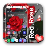 Red Rose Particle LWP icon