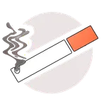 Without smoking icon
