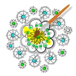 Mandala Colouring Book icon