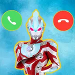 Ultraman Zero fake Call Prank icon