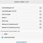 Pindex mobile documentenlijst icon