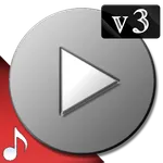 Poweramp v3 skin simple dark icon
