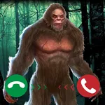 Bigfoot Fake Prank Text & Call icon