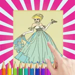 Princess Coloring Book icon