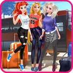 Princess College Dress up Game icon