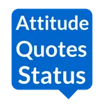 Attitude Quotes,Status message icon