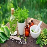Herbal medicine icon