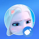 Fake call video with Elsa icon