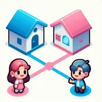 Home Rush: Draw Line Puzzle icon