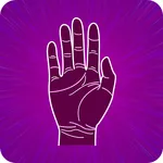 Palm reading lines analysis icon