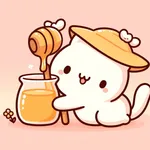 Honey Kitty Stickers icon