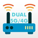 Data Usage Monitor / Wifi, 5G, icon