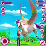 My Flying Unicorn Horse Game icon