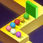 Rolling balls icon