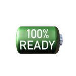 Battery 100% Ready icon