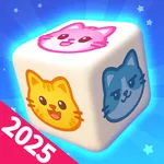 Triple Cube Match: Find Cats icon