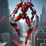 Spider Robot Gangster Hero icon