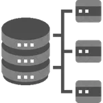 database architecture and desi icon