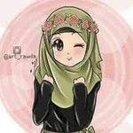 Cute Muslimah Cartoon Wallpape icon