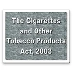 COTPA 2003 : Cigarette & Other icon