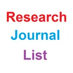 Research Journal List icon