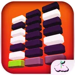 Blocks Race White Tiles Piano icon