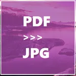 Save PDF As JPG Image icon