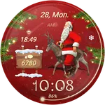Santa Claus - Animated Watch icon