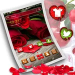 Red Rose Launcher Theme icon