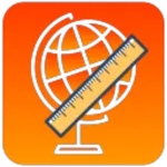 지도 거리 측정 icon