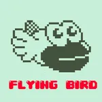 Flying Retro Bird icon
