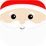 Rolling Santa icon