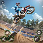 Dirt Bike Stunt Motocross Game icon