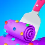 Ice Cream roll summer dessert icon