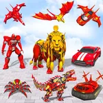 Lion robot game - multi robots icon