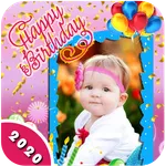 Baby Birthday Photo Frames - N icon