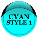 Cyan Icon Pack Style 1 icon