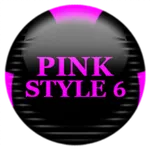 Pink Icon Pack Style 6 icon