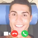 Ronaldo fake call video icon