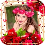 Rose Photo Frame icon
