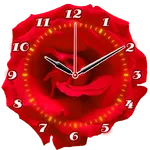 Rose Flower Clock icon