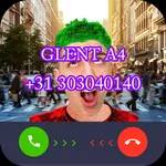 Glent A4 Video Call & Stickers icon