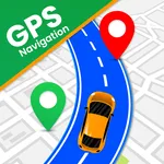 GPS Voice Navigation Route Map icon