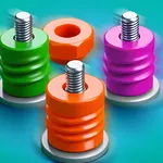 Nuts Bolts - Color Sorting Gam icon